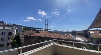 Ortaköy’De Sahile Yakın Konumda Manzaralı Teraslı 3+1 Daire